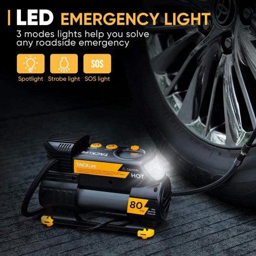 120W Rechargeable Portable Air Compressor with LED Digital Display - Toytexx 120W Rechargeable Portable Air Compressor with LED Digital Display - Toytexx